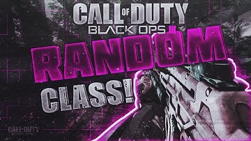 BEST CLASS EVER?! RANDOM CLASS GENERATOR! BO3 LIVE!