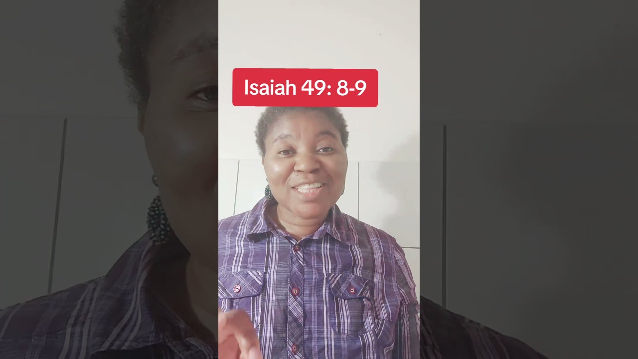 The Book Of Isaiah 49 8 9 YouTube The Book Of Isaiah 49 8 9 YouTube