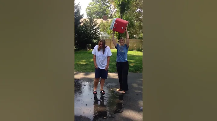 Meredith and Valerie Estess take the Ice Bucket Ch...