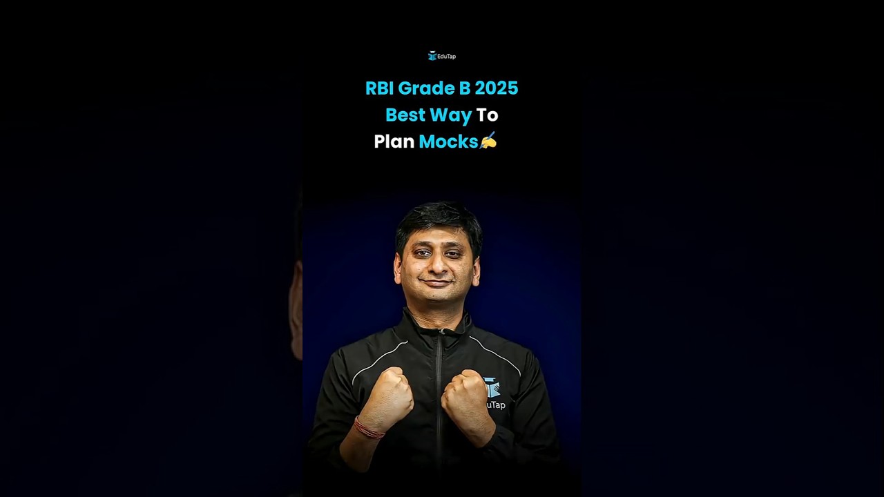 RBI Grade B 2025 Mock Test Strategy | RBI Grade B Phase 1 Preparation Tips | RBI Officer Test Series