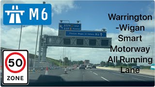 2801 M6 Junction 21a-26 New upgrade Smart Motorway