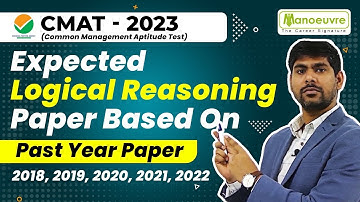 CMAT 2023 - Expected Logical Reasoning Paper | Based on Past Year Paper Analysis | Must Watch