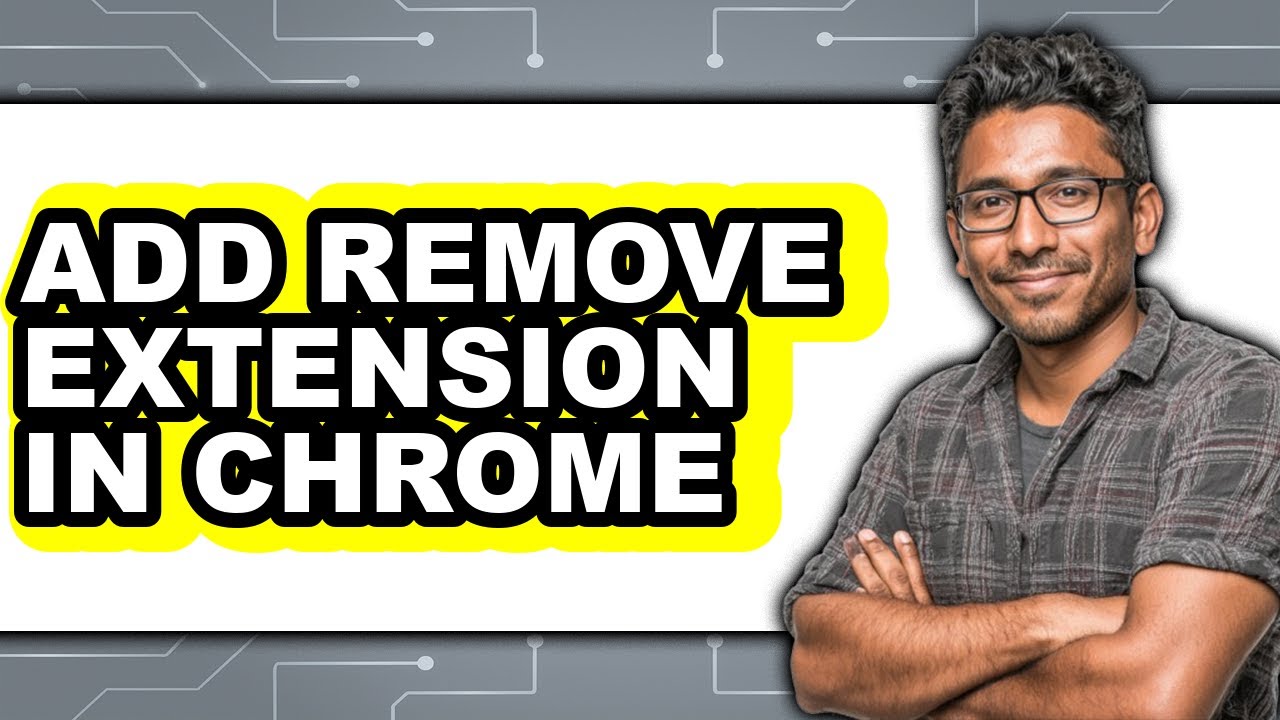 Add/remove Extension How to Add Remove Extension in Chrome (only Way) - YouTube