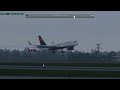DELTA 757-200 Landing AT ATLANTA INTL