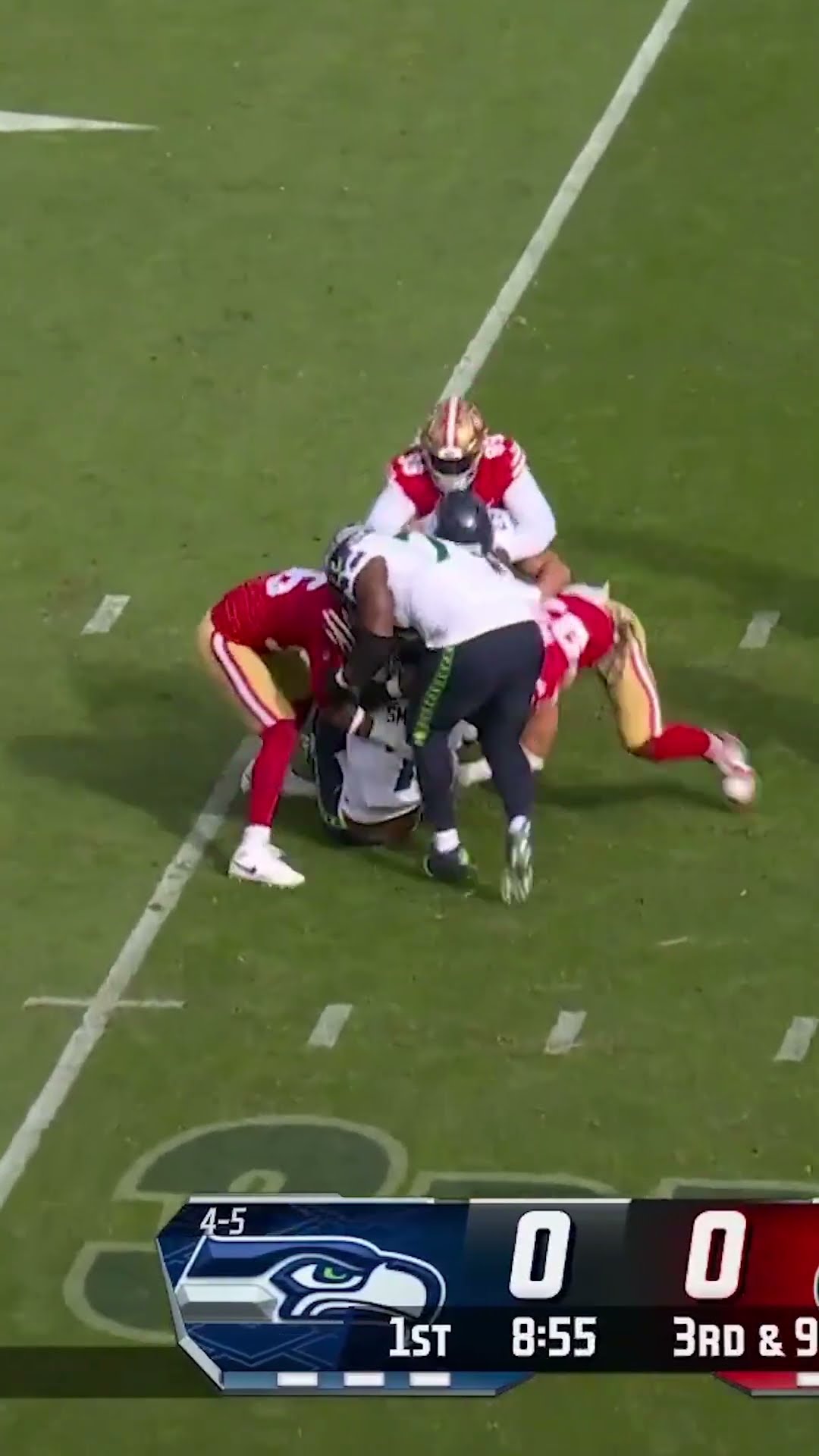 Nick Bosa closes in on Geno Smith ? #Shorts