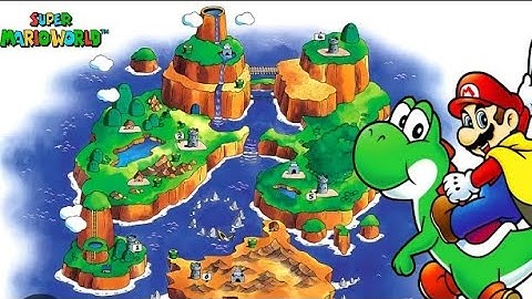 GBA/ Super Mario World advance 2 (1990) HD  Gameplay part 1