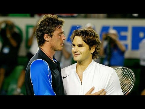 Roger Federer vs Marat Safin 2005 Australian Open SF Highlights