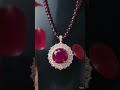 The Garnet Queen Set | Luxury Garnet Necklace Set for Weddings#GarnetNecklaceSet #BridalJewelry#gem