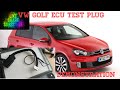testing an ecu for communication issues using our ready made test plug in seconds