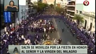 Salta se moviliza por la fiesta en honor al Señor y la Virgen del Milagro