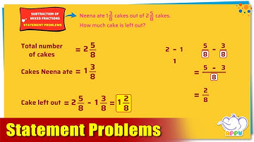 G5 - Module 9 - Exercise 2 - Statement Problems | Appu Series | Grade 5 Math Learning