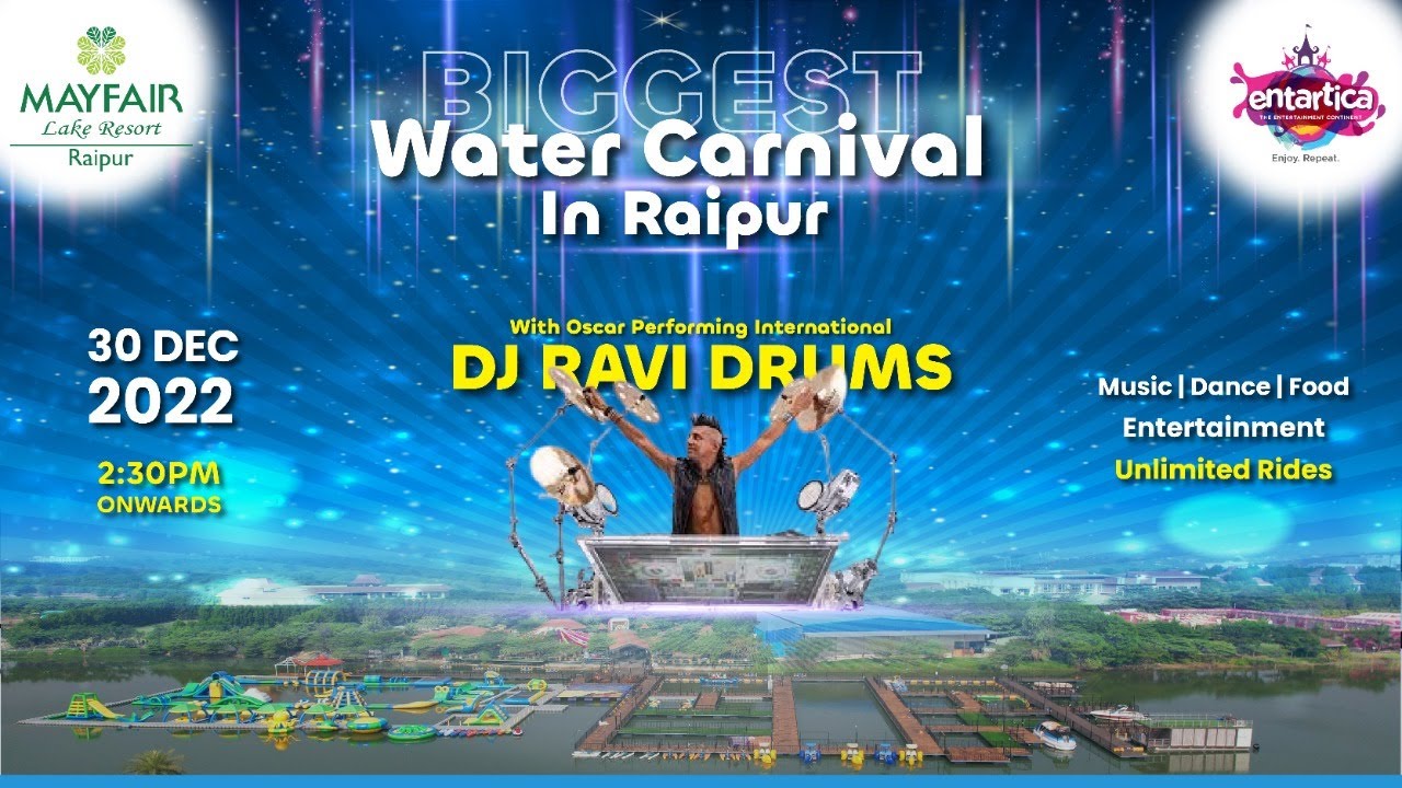 Biggest Water Carnival in Raipur | Entartica Sea World