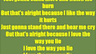 Eminem Feat. Rihanna-Love The Way You Lie