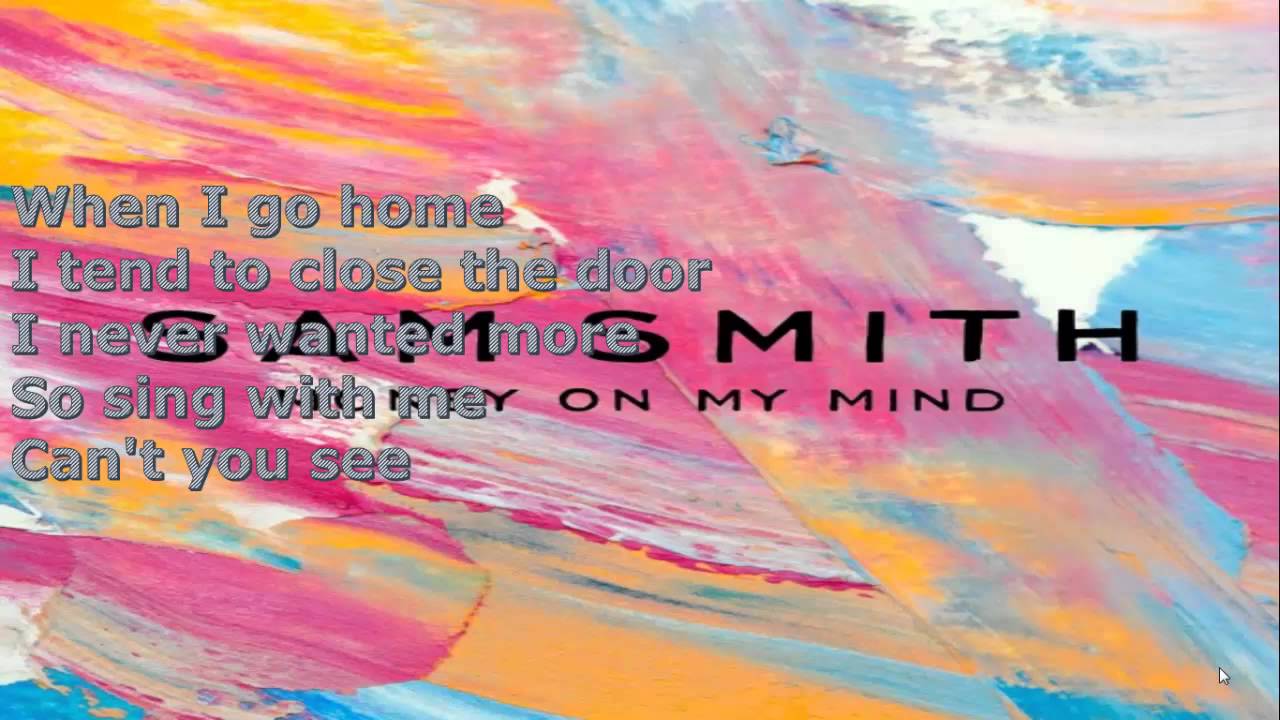 Sam Smith Money On My Mind Lyrics Deutsch Sam Smith Money On My Mind LYRICS - YouTube