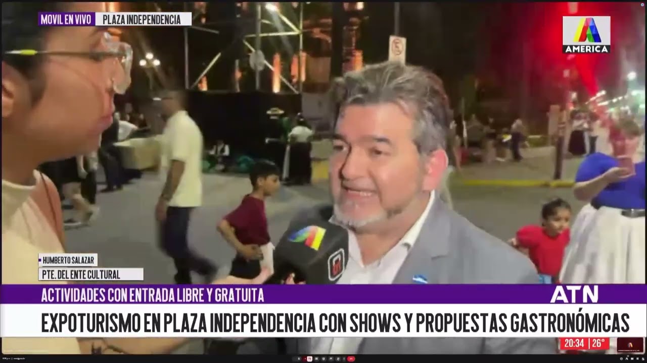 Expoturismo en Plaza Independencia: Shows musicales y propuestas gastronómicas con entrada gratuita