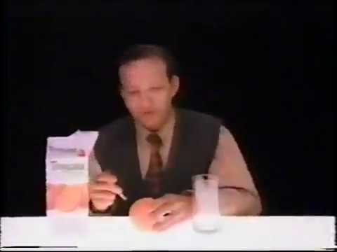 orange juice gaming Tropicana ad, 1992