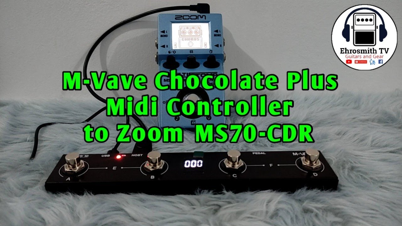 M-Vave Chocolate Plus with Zoom MS70-CDR Setup - YouTube