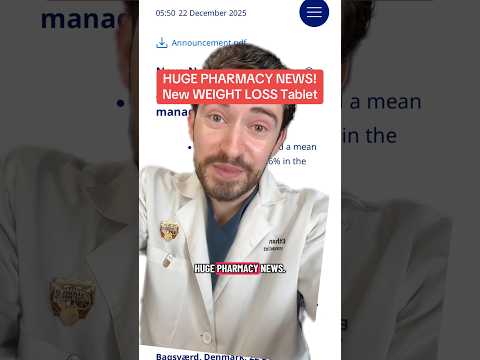 New ORAL Weight Loss Medication Will Be Available In Early 2026 Pharmacist Reviews Wegovy Pill 