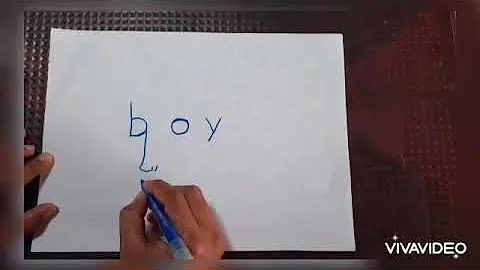 VERY EASY ! HOW TO turn word BOY into cartoon for kids /learn how to Draw