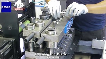 Adjusting the Blade / Tutorial for 90