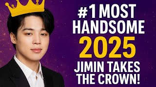 картинка: Чимин снова вошёл в историю — самый красивый айдол K-pop 2025 года! 💫🔥