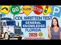 Florida CDL General Knowledge Practice Test 2026 | FL CDL Study Guide & Knowledge Exam Prep