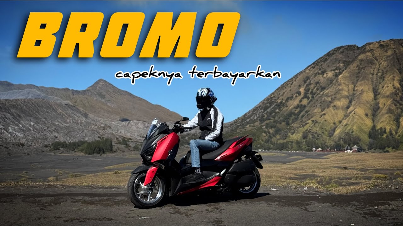 EPS 3 | TOURING BROMO XMAX 250 | akhirnya melihat keindahan bromo yang begitu mempesona!!