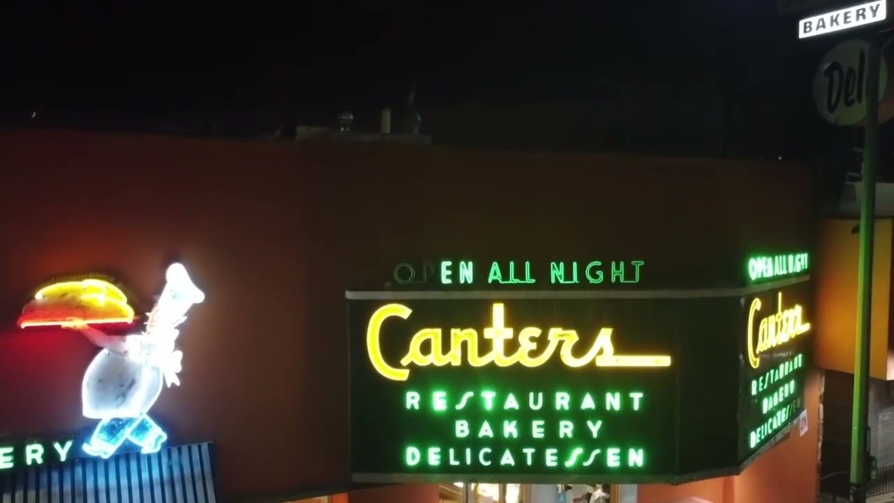 Canters Deli - Neon From Above