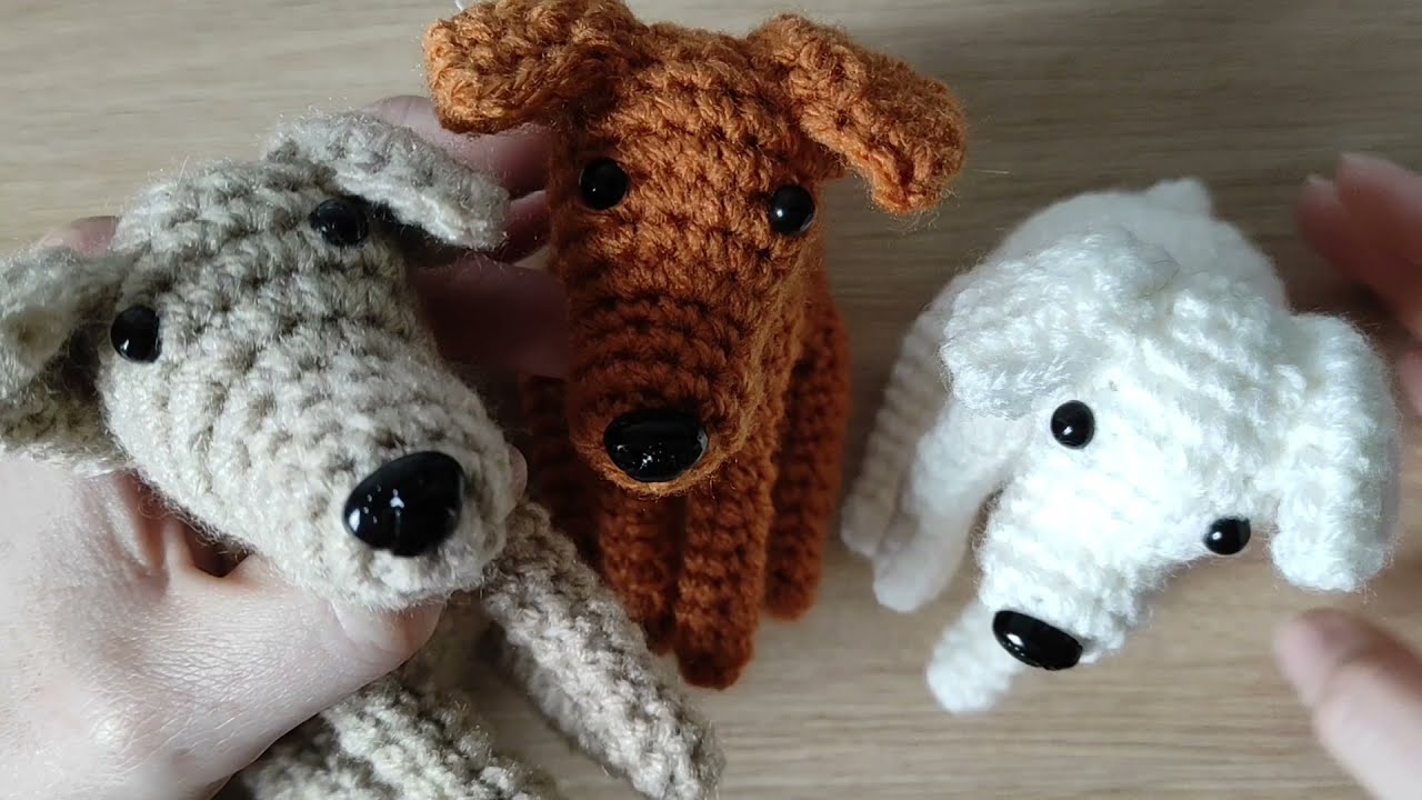 Petit chien au crochet amigurumi (partie 1)