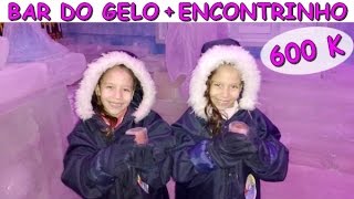 FUN AT THE ICE BAR + 600K MEETUP screenshot 5