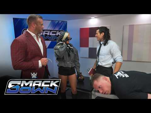 Blake Monroe and The Miz complain to Nick Aldis: SmackDown exclusive, Sept. 11, 2026