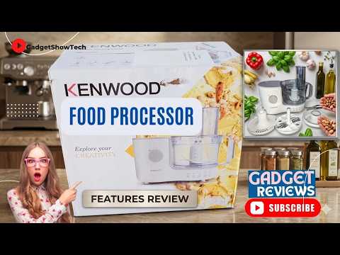 Chop it up easy with Kenwood Compact Food Processor Unboxing Review Demo