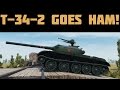 T-34-2 Goes ham!