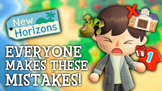 Everyone Makes These 10 MISTAKES in Animal Crossing New Horizons