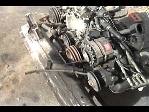1991 Volkswagen Vanagon - start of engine swap - YouTube