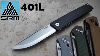 ✅ NEW SRM 401L Scandi Grind - Максимально скрытный нож