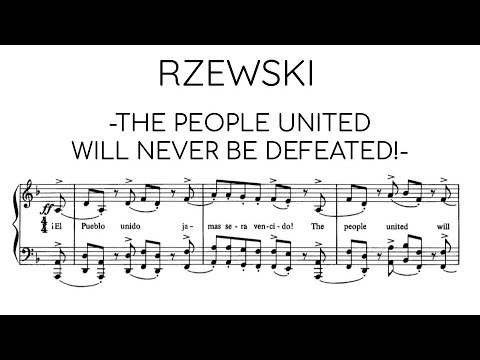 Frederic Rzewski - The People United Will Never Be Defeated (Hamelin)