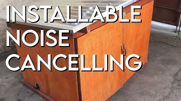 Installable Noise Cancelling System - TUPV Thesis Project