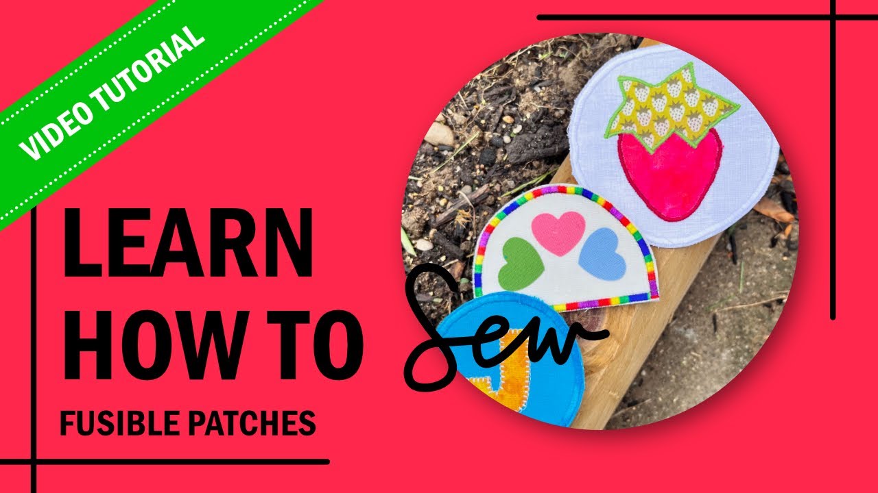 Fusing Patch DIY Fusible Patches with HeatnBond - YouTube