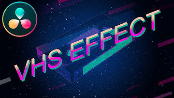 VHS effect in Resolve 16 | DaVinci Resolve tutorial