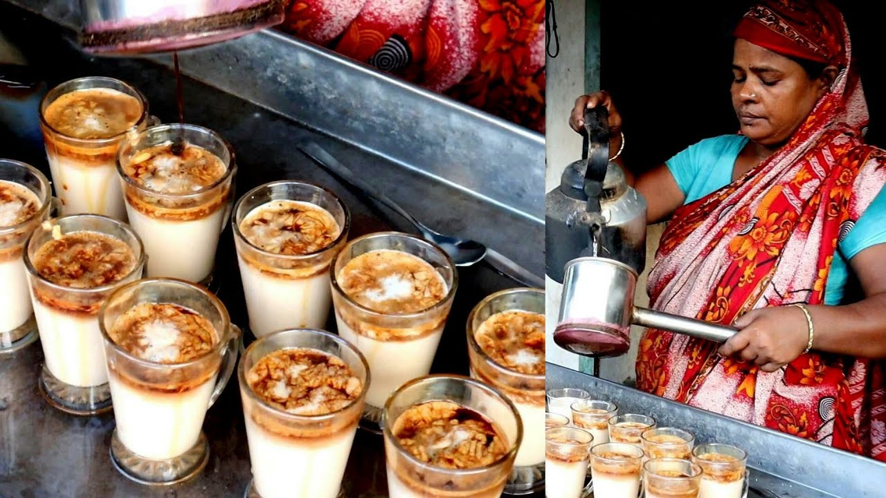 Kakir Cha - The Most Famous Creamy Milk Tea Maker in Asia | Bangladeshi Street Food
