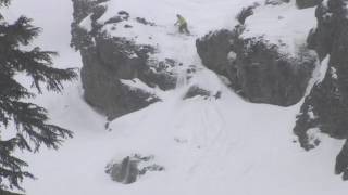 2010 Alpine Meadows Big Mtn Telemark Comp Finals Highlights