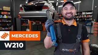 Tuto changement Amortisseur Mercedes W210 - tutoriel