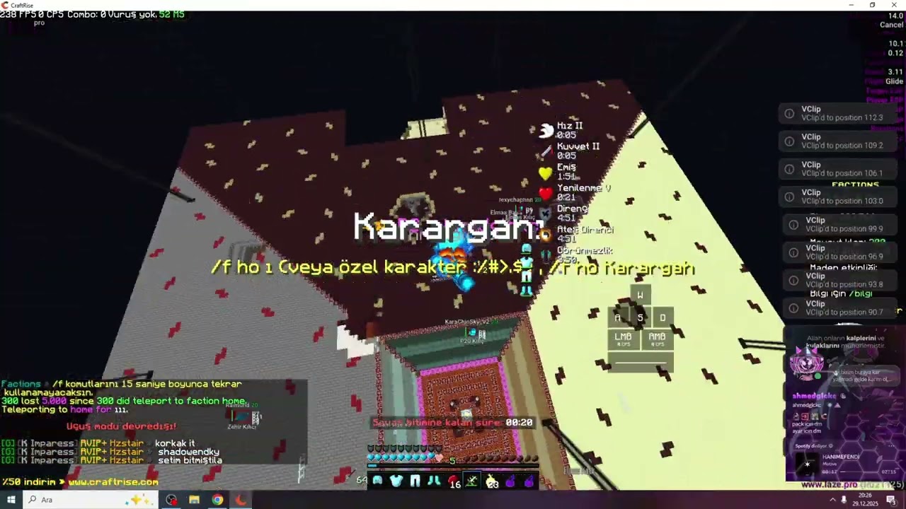 Craftrise Factions Laze Pro Edit Avı #crafrise #laze.pro #top1 #laze