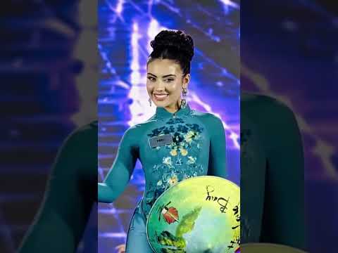 Josiani Sciotti en la ceremonia de apertura missworld 2026 en Vietnam