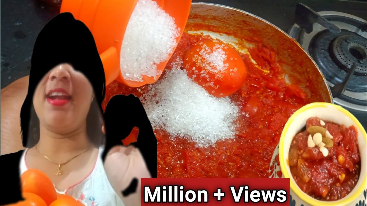 Tamatar ki Chatni tamatar ki Khatti Meethi chatni। tomato sauce। Tomato
