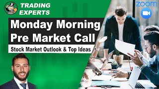 Pre Market Monday 80 - Everyone Loves Tech on the Way Up and Hates It On The Way Down - Up Stops