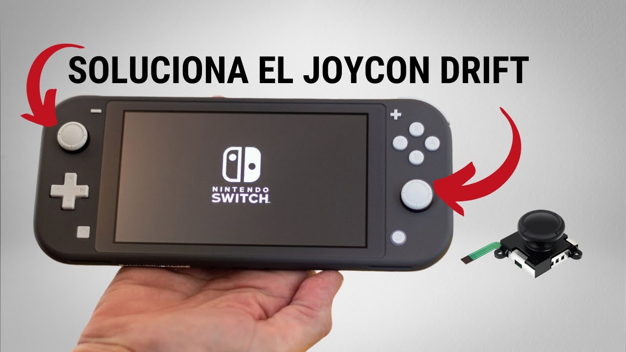 Como cambiar PALANCA con DRIFT de NINTENDO SWITCH LITE - YouTube