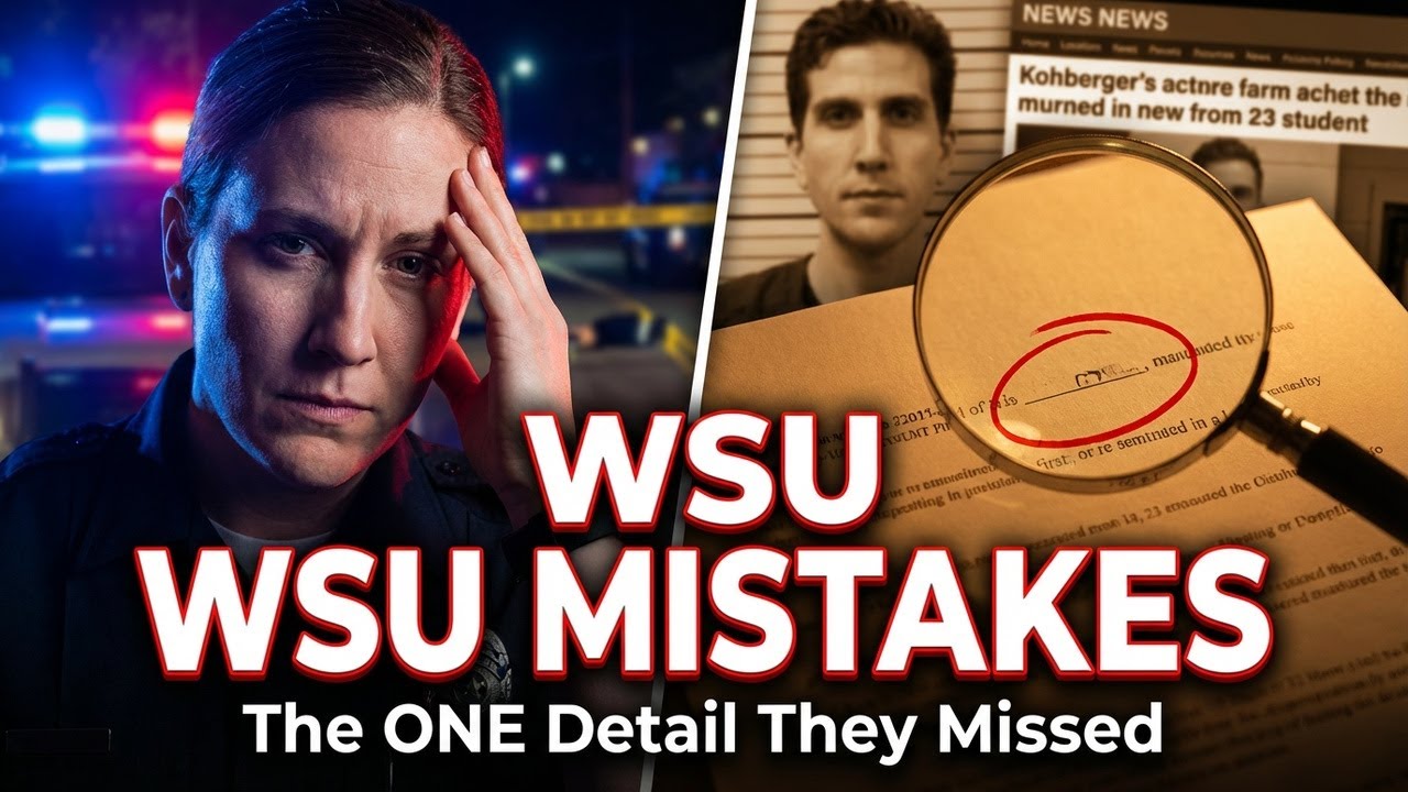 WSU Police & The Kohberger Case: What They Got Wrong