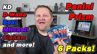 Opening 6 Panini Prizm NBA Basketball Card Packs!